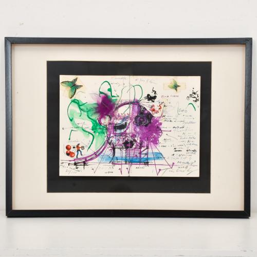 JEAN TINGUELY (1925-1991). Sin título.