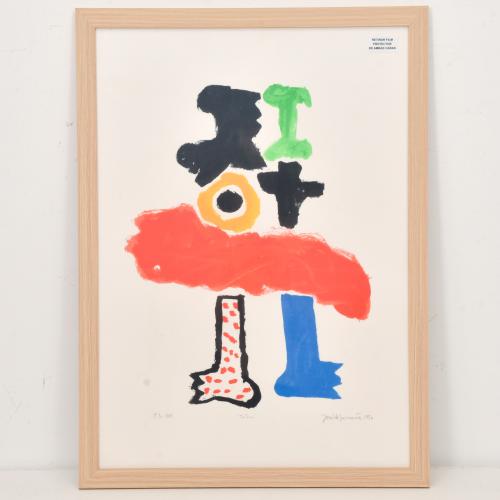 JOSÉ DE GUIMARAES (1939).  “Totem”, 1990.