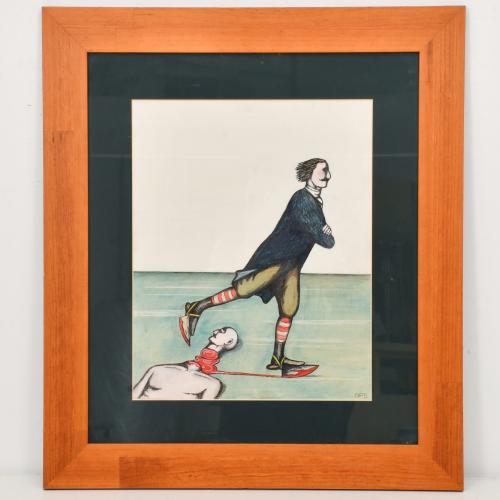 ANDRES RABAGO "OPS" (1947).  "Patinador".