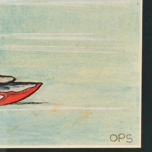 ANDRES RABAGO "OPS" (1947).  "Patinador".
