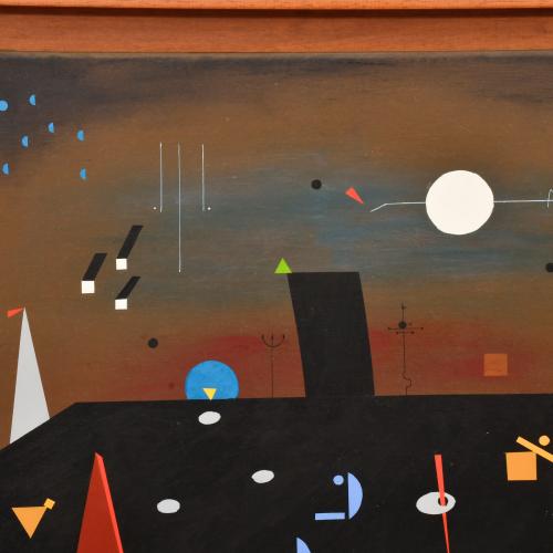 CHARLES METRAS (1962).  "Geographie du reve inquiet", 2004.