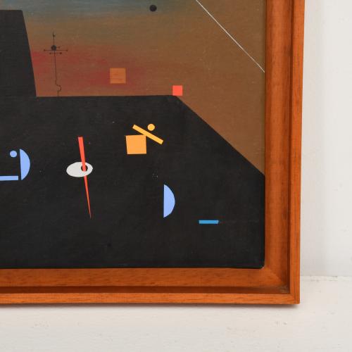CHARLES METRAS (1962).  'Geographie du reve inquiet', 2004.