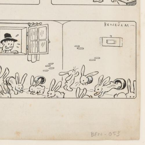 MARINO BENEJAM FERRER (1890-1975).  Ilustración para viñeta