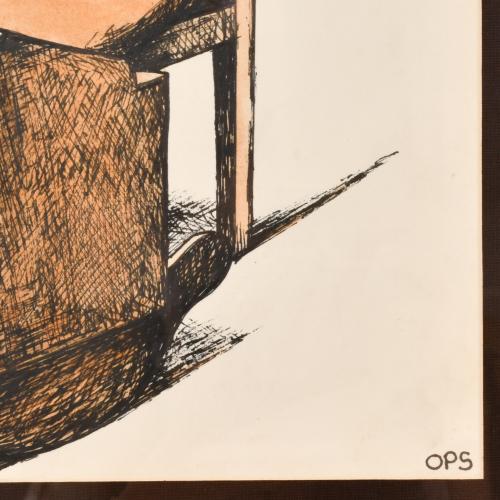 ANDRES RABAGO "OPS" (1947). Untitled.