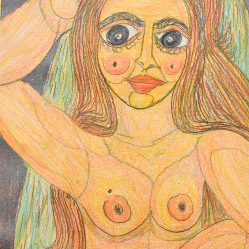 MIGUEL CAPEL (1932-1994). 'Woman in the shower', 1985.