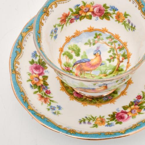ROYAL ALBERT. Juego de té, siglo XX.