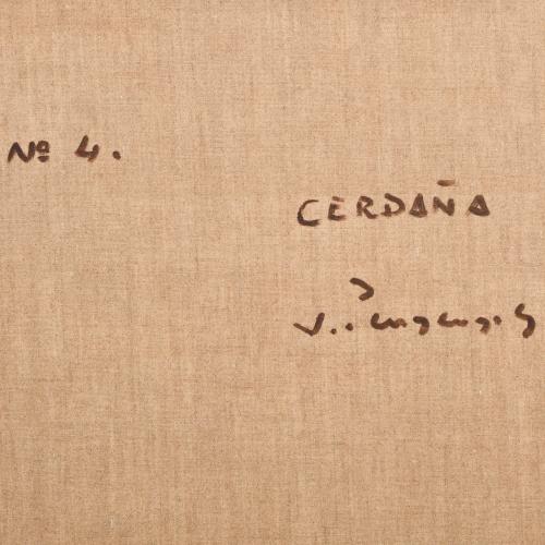 JOSEP PUIGDENGOLAS BARELLA (1906-1987). "Cerdaña".