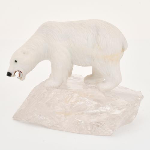 ESCUELA DE IDAR-OBERSTEIN, SIGLO XX.   "Oso polar".