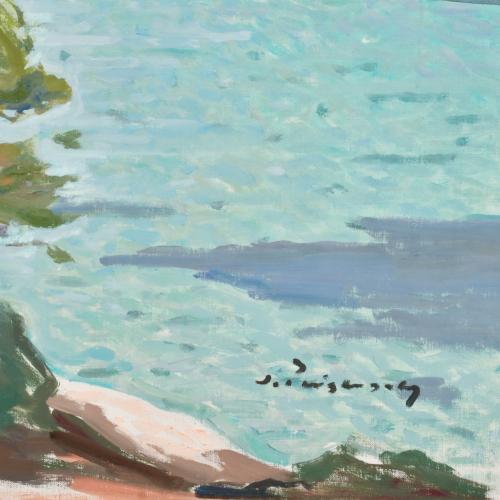 JOSEP PUIGDENGOLAS BARELLA (1906-1987). "Costa Brava".