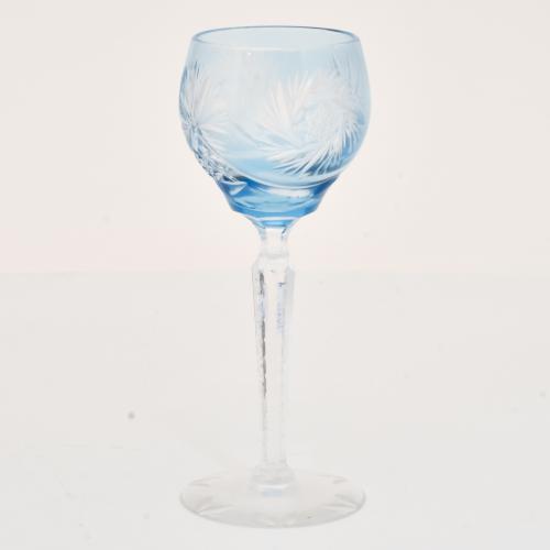 Conjunto de doce copas de vino, siglo XX.