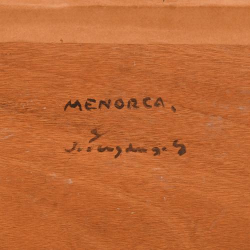 JOSEP PUIGDENGOLAS BARELLA (1906-1987). "Costa de Menorca".
