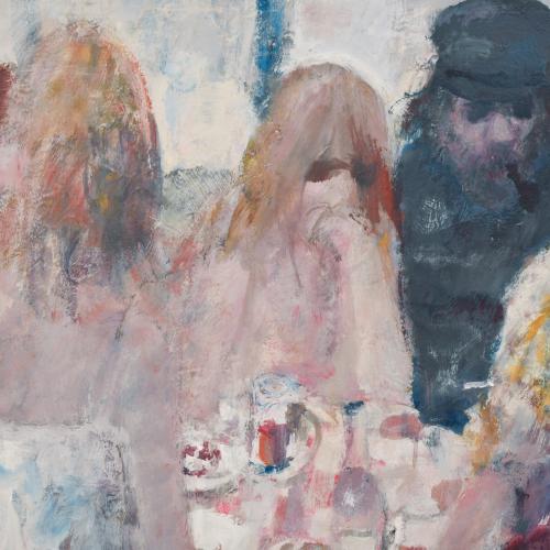 ROC RIERA ROJAS (1913-1992). “Personajes frente la mesa”, C