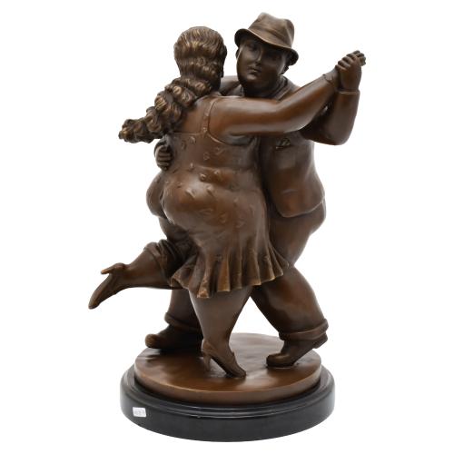 SIGUIENDO MODELOS DE FERNANDO BOTERO (1932 - 2023).  "Tango".