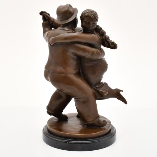 SIGUIENDO MODELOS DE FERNANDO BOTERO (1932 - 2023).  "Tango