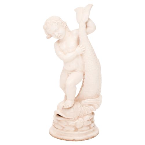 Figura para fuente, siglo XX.