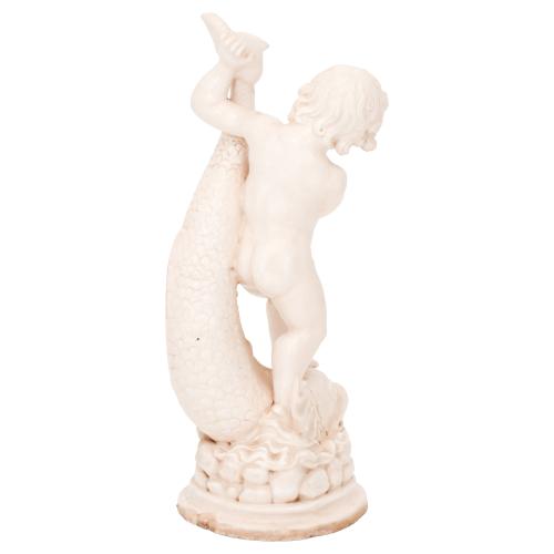 Figura para fuente, siglo XX.