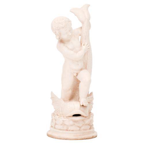 Figura para fuente, siglo XX.