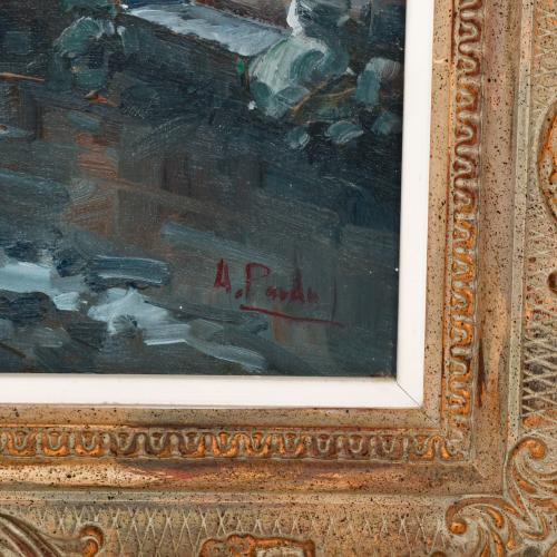 AGUSTÍN PARDO (1949). "Paisaje Pirineo".