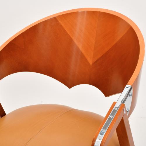 JAUME TRESSERRA (1943).   Lote de cuatro sillas "Spinnacker