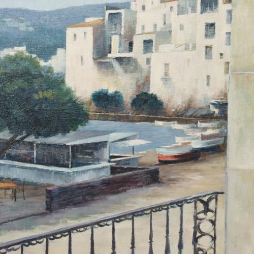 JOSEP M. VAYREDA CANADELL (1932-2001). ‘View of the beach f