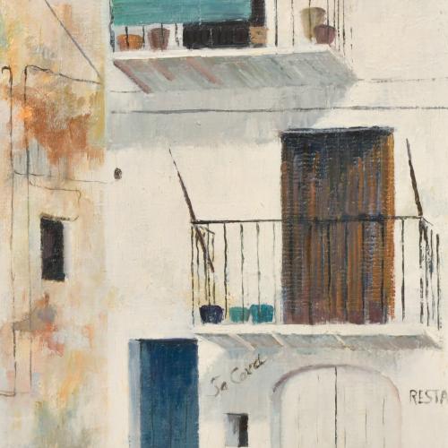 JOSEP M. VAYREDA CANADELL (1932-2001). "Balcones".