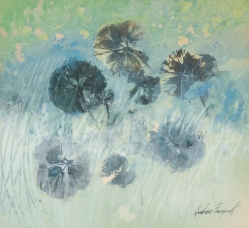 JORDI ANDREU FRESQUET (1940).  "Flores".