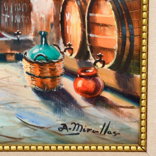 A. MIRALLES (XX). "Bodega".