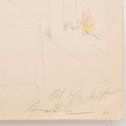 EDUARD ARRANZ BRAVO (1941-2023).  Dibujo para la película "