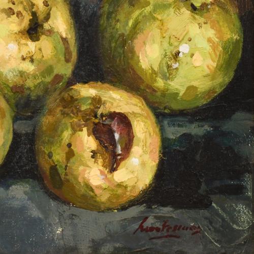 20TH CENTURY SPANISH SCHOOL. "MONTESINOS". ‘Still life with