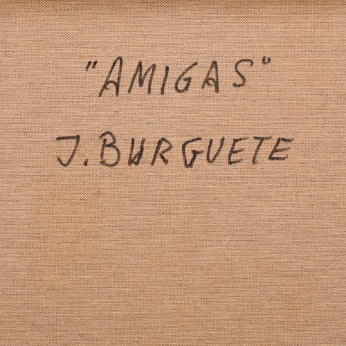 JUAN IGNACIO BURGUETE ALBALAT (1933/45?).  "Amigas".