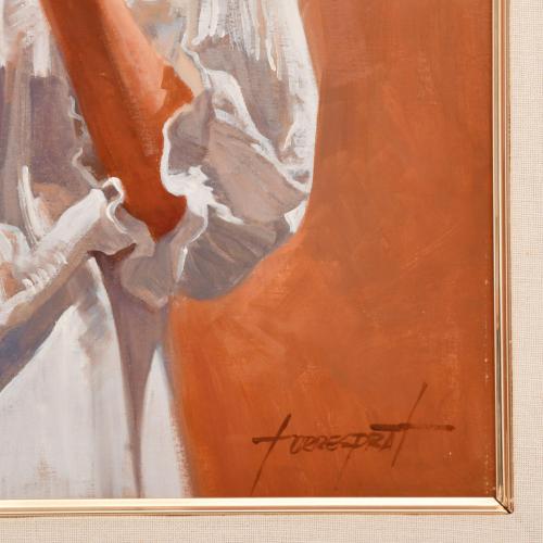 ENRIC TORRES PRATS (1940). "Joven de blanco".