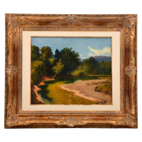 ANTONI ROS I GUELL (1873-1954) "Paisaje".