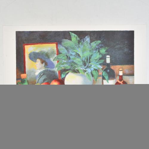 Carpeta con 5 litografías de los artistas: Jordi Alumà, A