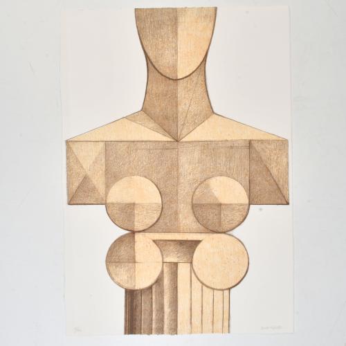 Carpeta con 5 litografías de los artistas: Jordi Alumà, A