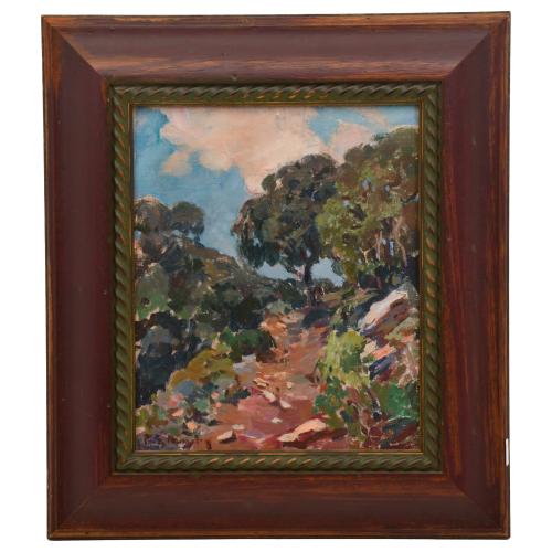JOSEP PUIGDENGOLAS BARELLA (1906-1987). "Paisaje".