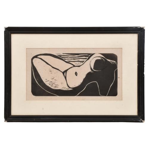 HARRY FRÄNKEL (1911-1970).  'Female nude', 1953.