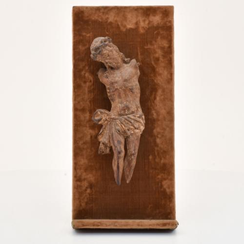 ESCUELA ESPAÑOLA, SIGLO XVII. Cristo crucificado.
