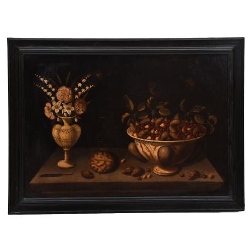 ATRIBUIDO A BERNARDO POLO (act.c.1675-1700) O TALLER. Conju