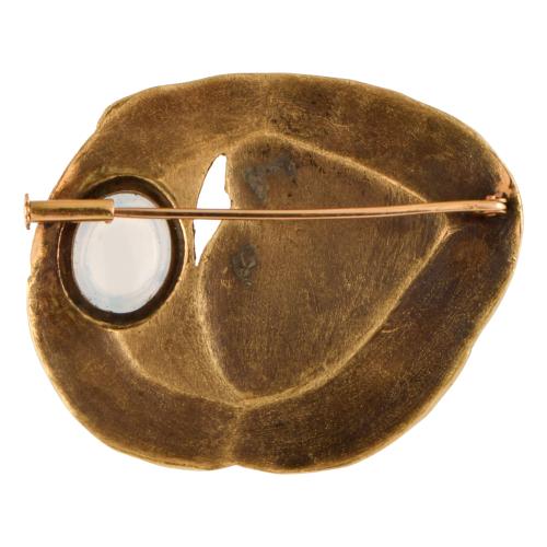 MANOLO HUGUÉ (1872-1945). BROCHE "LA LUNA", CIRCA 1934-1941
