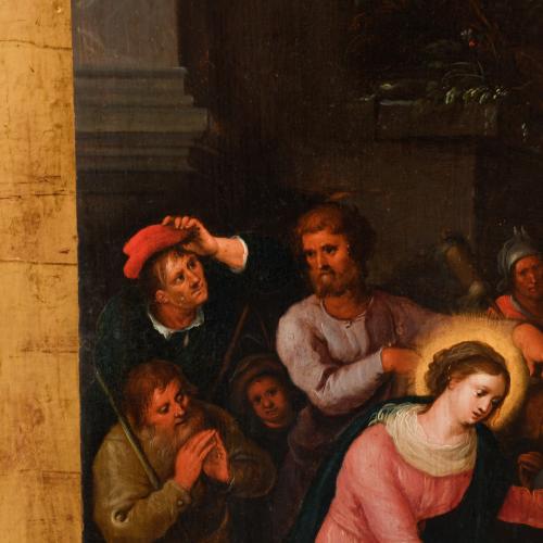 TALLER O CÍRCULO DE FRANS FRANCKEN II (1581-1642). "Adoraci
