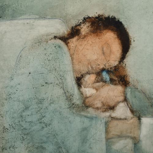 JOSEP DOMENECH SANCHEZ (1952).  "Maternidad", 1998.