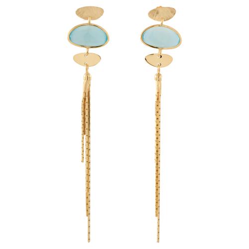 Pendientes largos.