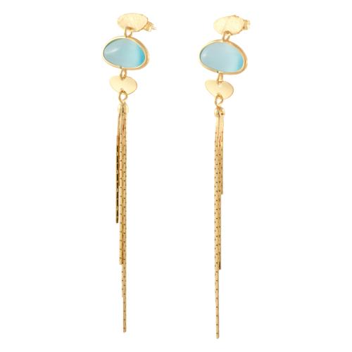 Pendientes largos.