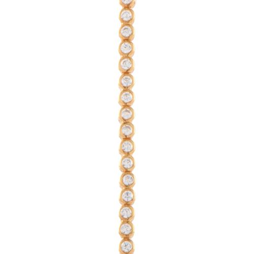 Pulsera rivière con circonitas.