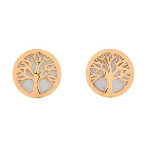 Pendientes con árbol de la vida.