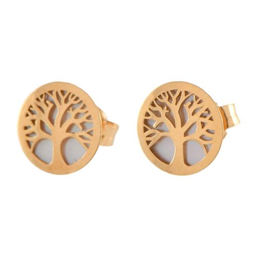 Pendientes con árbol de la vida.