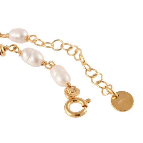 Pulsera con pedrería natural.