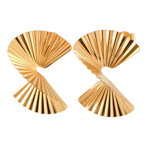 Pendientes en forma de abanico.