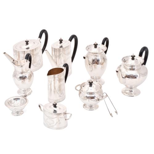 Juego de té y café, siglo XX.