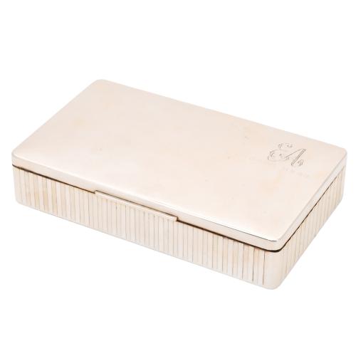 Caja tabaquera, siglo XX.